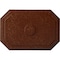 Ekena Millwork Felix Ceiling Medallion, Hand-Painted Burnished Mahogany Crackle, 25 1/4"W x 17 1/4"H x 1 3/4"P CM25FEBMC - alternate 1